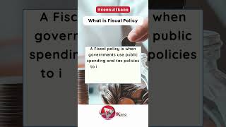 What Is Fiscal Policy Understanding Fiscal Policy Defined amp Explained fiscalpolicy [upl. by Treva957]