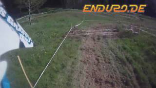 Enduro EM Boussac 2010 Testtrack [upl. by Nwahsek]