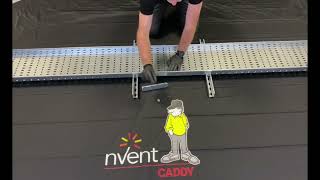 nVent CADDY Cable Management Solutions – Perforated Cable Tray Installations [upl. by Teressa]