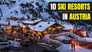 Top 10 Ski Resorts in Austria For 2024 [upl. by Werdna]