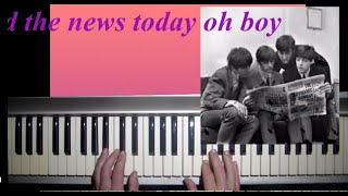 A day in the life des Beatles Cover piano [upl. by Irianat]