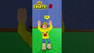 HE WAS BANNED FROM HAVING FRUIT IN THE BLOX FRUITS BUT ⛏ shorts [upl. by Nuahsad120]