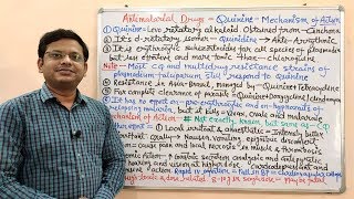 Antimalarial Drugs Part 06 Mechanism of Action of Quinine  Quinine Mode of Action in Malaria [upl. by Frasch]