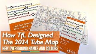 How The New Overground Colours Were Designed  2024 Tube Map [upl. by Hasina]