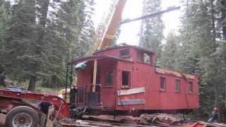 McCloud River Railroad Caboose Number 34 [upl. by Ssur]