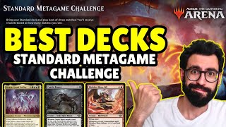 MTG Standard Metagame Challenge Best Decks  MTG Arena mtg [upl. by Mackay158]