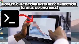 How to Check Your Internet Connection Using CMD Stable or Unstable [upl. by Leeann]