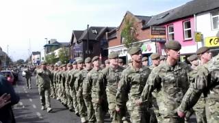 Mercian Regiment 2nd Battalion Homecoming [upl. by Cinnamon]