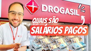 Quanto GANHA um FUNCIONÁRIO da DROGASIL [upl. by Wilber]