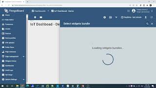ThingsBoard Thiết kế giao diện hiển thị trên Dashboard [upl. by Sesiom73]