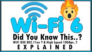 WiFi 6 80211 AX  Latest WiFi Technology Explained  WiFi Names amp Standards  Digital Inspires [upl. by Nyloc]