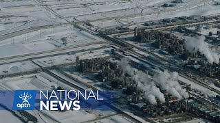 Anger fear and questions mark a meeting in Fort Chipewyan with Imperial Oil  APTN News [upl. by Noillid]