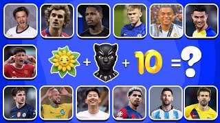 🤗Guess the football players by their funny moments celebration emoji and songsRonaldo Messi [upl. by Naaitsirhc437]