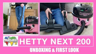 Hetty Next 200 Vacuum Cleaner Unboxing amp First Look [upl. by Waxman]