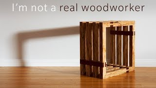 An Impractical Side Table  Woodworking [upl. by Farrell]