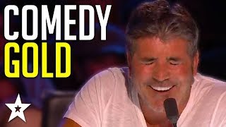 Comedian Gets Simon Cowells GOLDEN BUZZER On Britains Got Talent 2019  Got Talent Global [upl. by Goar]