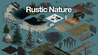 quotRustic Naturequot AddOn asset preview video [upl. by Annawot]