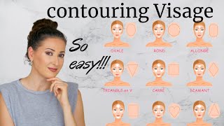 Contouring Visage 𝑺𝒐 𝑬𝒂𝒔𝒚 [upl. by Lada]