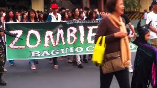 Zombie Walk  BaguioCity 2014 [upl. by Ennahteb]