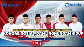 🔴 DEBAT PUBLIK KETIGA PASLON WALIKOTAWAKIL WALIKOTA PILKADA BALIKPAPAN 2024 [upl. by Kimberly]