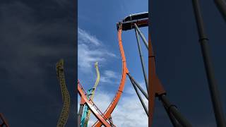 Dorney Park’s new coaster themepark amusementpark rollercoaster [upl. by Card]