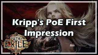 Path of Exile Kripps PoE First Impression [upl. by Sondra760]