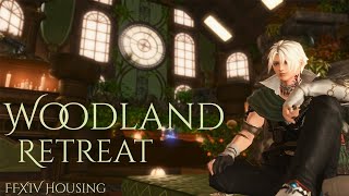 Woodland Retreat FFXIV Housing Walkthrough [upl. by Ettenahs]