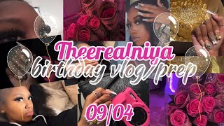 MY 17TH BIRTHDAY VLOG  Preparation Dinner etc  Theerealniya [upl. by Eben]