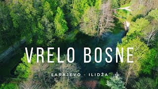 Vrelo Bosne  Sarajevo  Ilidža  Bosnia and Herzegovina 4K [upl. by Llenreb936]