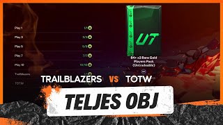 EA FC 25  6Rész  A Teljes Trailblazers VS TOTW OBJ Reward [upl. by Emelyne]