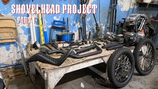 Final assembly of Shovelhead chopper [upl. by Niroc]