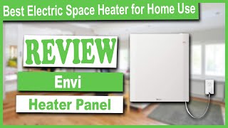 Envi Whole Room 120v PlugIn Electric Panel Wall Heater Review  Best Electric Space Heater for Home [upl. by Vedis]