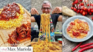 🔴 PRIMI PIATTI DELLA DOMENICA 3 Ricette quotROSSEquot con MENO DI 10 €  Chef Max Mariola [upl. by Antipus443]