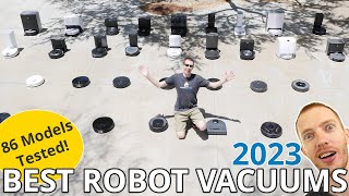 Best Robot Vacuum 2023  We Test 86 Different Robots [upl. by Rivalee]