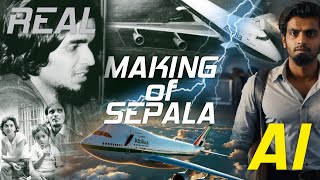 Making video of SEPALA EKANAYAKE AI short film trailer [upl. by Emyle]