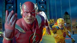 THE FLASH VS THE REVERSE FLASH Final Battle  INJUSTICE 2 [upl. by Aekan]