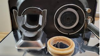 Breville Barista Express  How To Replace 54mm Gasket [upl. by Ecylla]