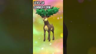 Deerling  Sawsbuck  Evolution in Pokemon Scarlet amp Violet pokemon evolution shorts [upl. by Burton]