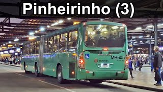 Pinheirinho 3  Movimentação de ônibus urbanos no terminal em Curitiba  PR URBS [upl. by Beatrice684]