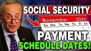 Senate Just Approves  November Social Security 3 Direct Payments Schedule for All SSI SSDI amp VA [upl. by Pul583]