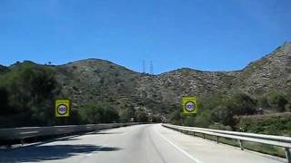 Drive from Moraira to Denia  Spain Costa Blanca [upl. by Ajssatsan275]