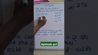 Aptitude questions tnpscjustfifty mathshorts maths reasoning [upl. by Alegnat]