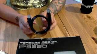 Lacie  Porsche Design P9230  Unboxing [upl. by Llewop482]