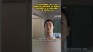 Si mantienes los ojos abiertos durante 24 horas obtendrás 10 millones resumen de la película [upl. by Nile]