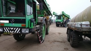 Pflanzenschutz mit Fendt 724 vario und 3x Dammannspritzen 2014 in Full HD [upl. by Thoer]