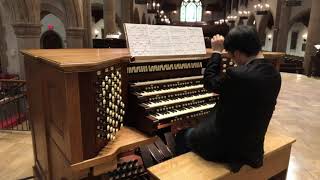 Lynnwood Farnam Toccata on quotO Filii et Filiaequot played by Weicheng Zhao All Saints Pasadena [upl. by Matilda]