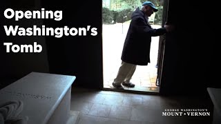 Opening George Washingtons Tomb [upl. by Stillas]