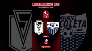 LiguillaAscenso 2024  SANTIAGO MORNING vs DEPORTES RECOLETA EnVivo PrimeraB [upl. by Ayram755]