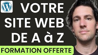 Créer un Site Web avec WordPress 5  Footer Tutoriel Débutant [upl. by Lauri]