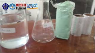 Mikrobiologi DasarVideo Pembuatan Media Natrium Agar [upl. by Bertila]